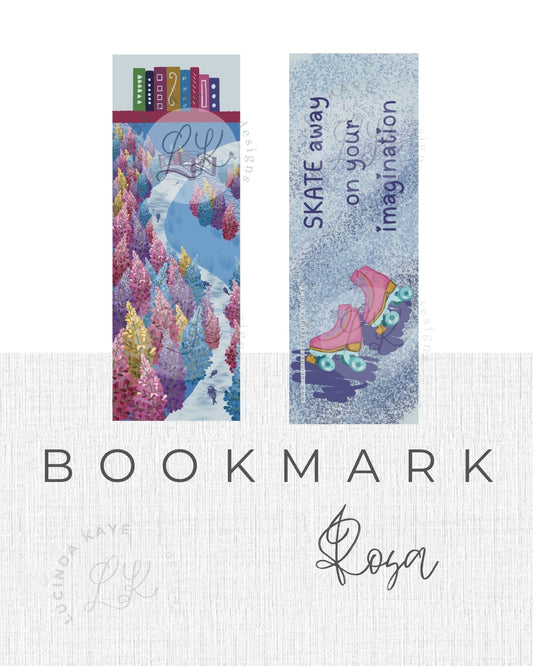 Bookmark - Rosa