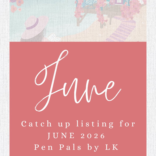 June 2026 Pen Pals by L - Millie