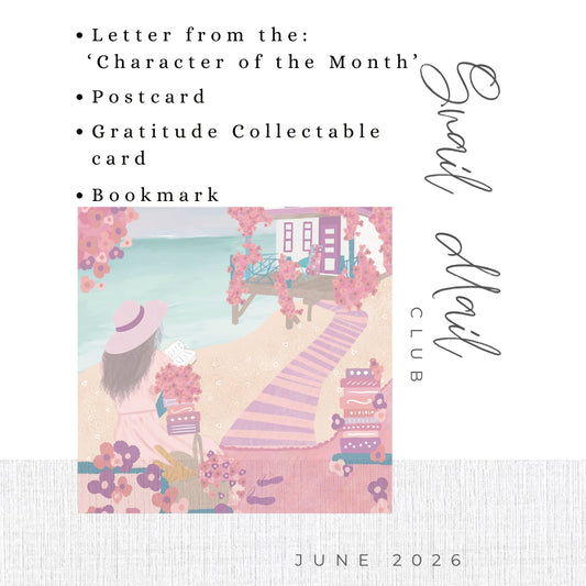 Pen Pals by LK - Monthly Snail Mail Club