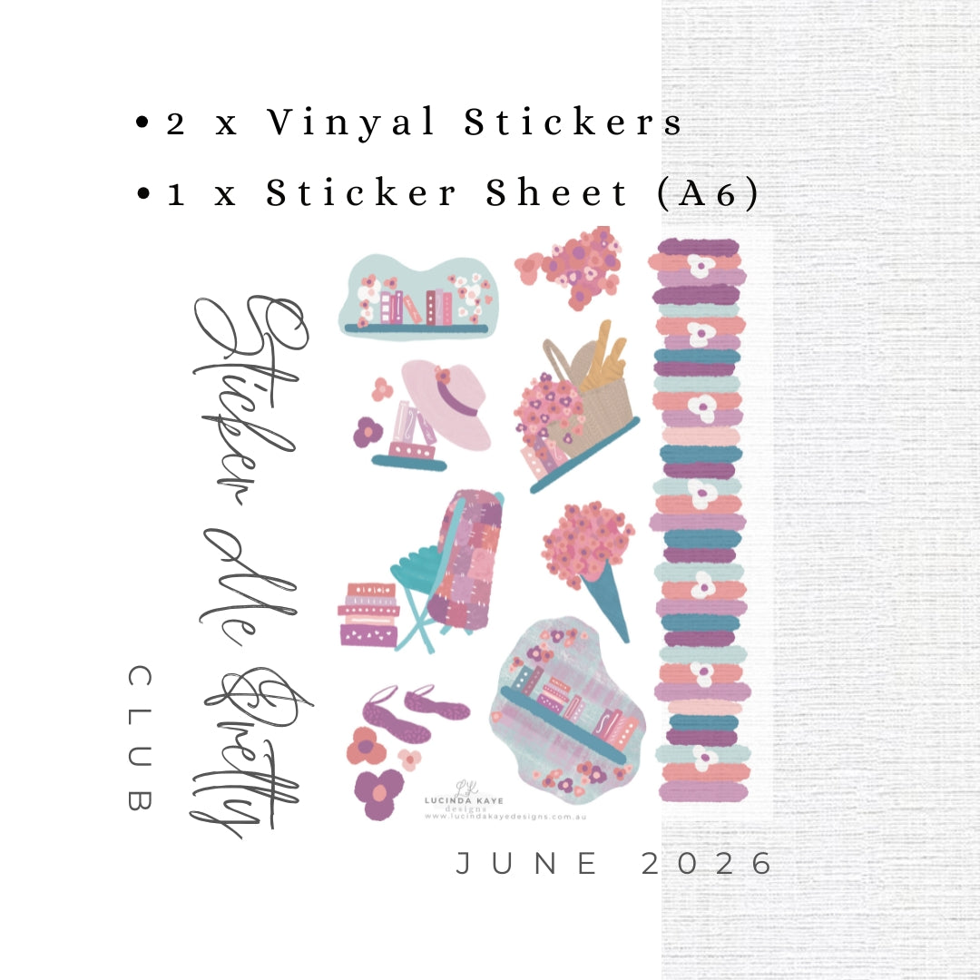 Sticker Me Pretty - Monthly Sticker Club (Pre Orders)