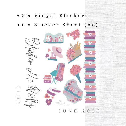 Sticker Me Pretty - Monthly Sticker Club (Pre Orders)